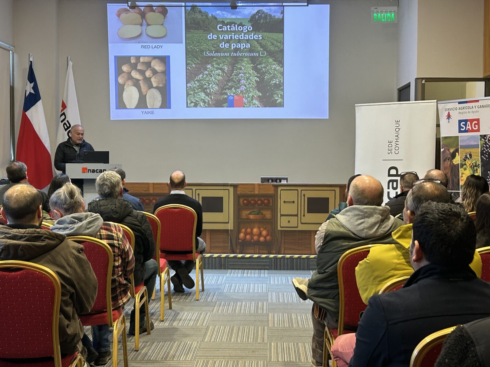SAG Aysén e INACAP realizaron seminario regional “La Papa: del Campo a la Mesa”