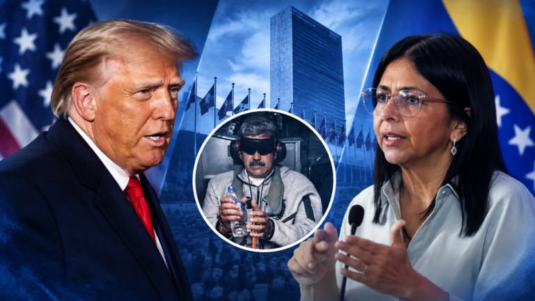 Trump y Delcy Rodríguez se reúnen por primera vez en Nueva York tras captura de Nicolás Maduro