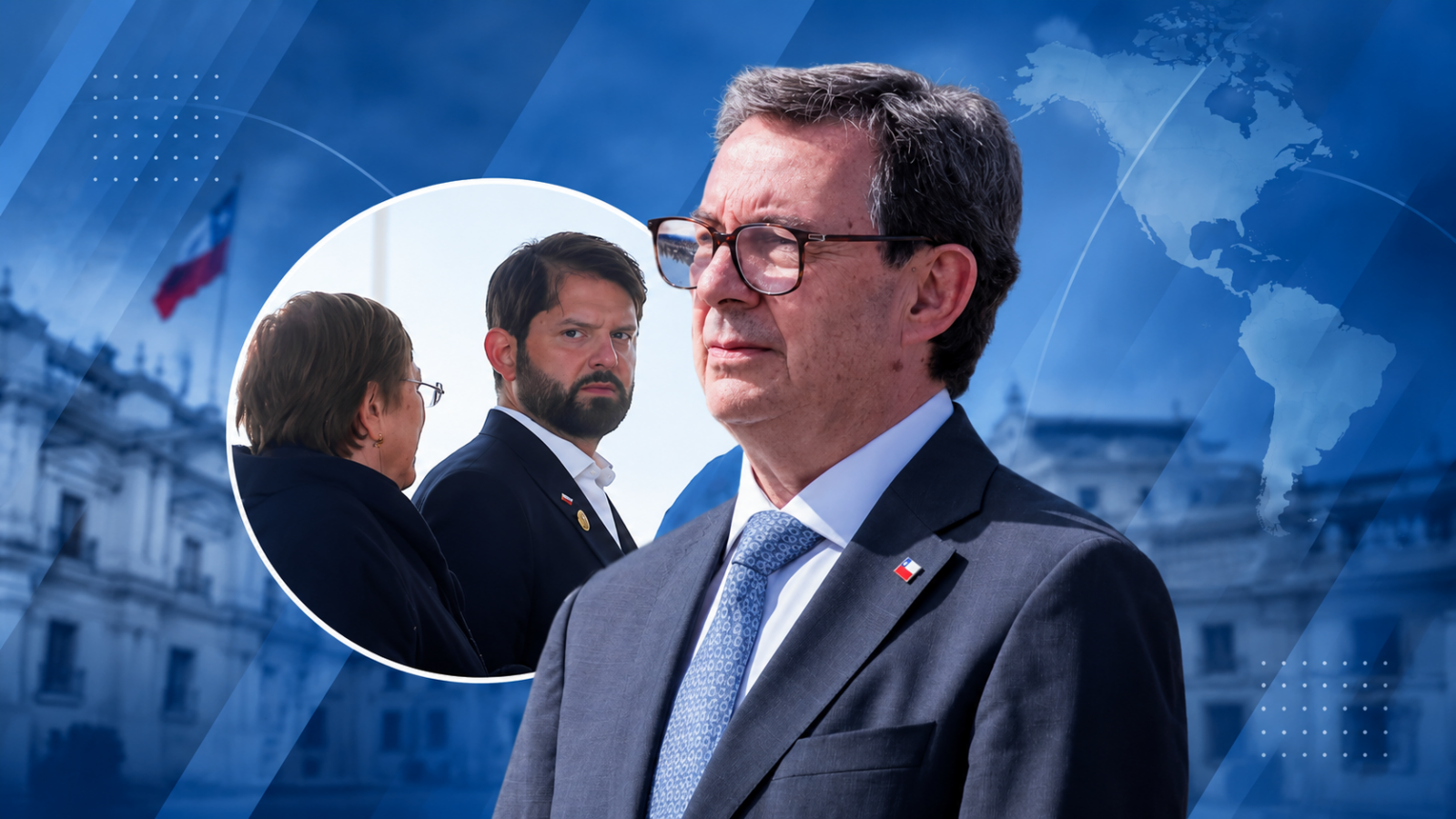 Ministro Barros responde a Boric y Bachelet y pide esperar más antecedentes sobre el Escudo de las Américas