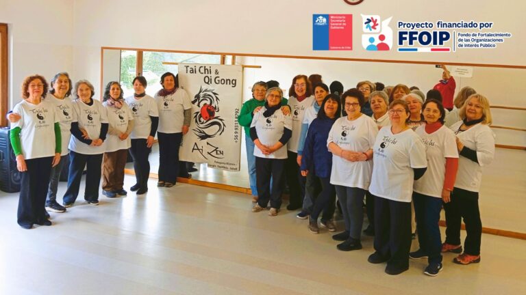 Mujeres adultas mayores de Coyhaique se mantienen activas a través del Tai Chi