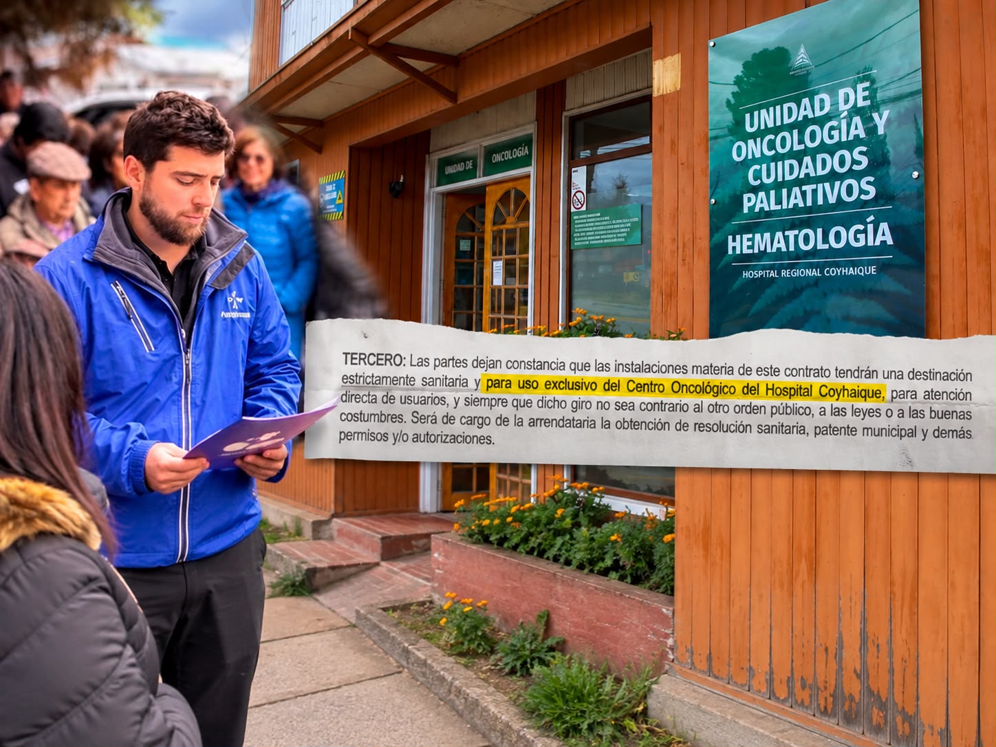 Organizaciones oncológicas de Aysén rechazan declaraciones de FENPRUSS por uso del ex Hotel Los Ñires