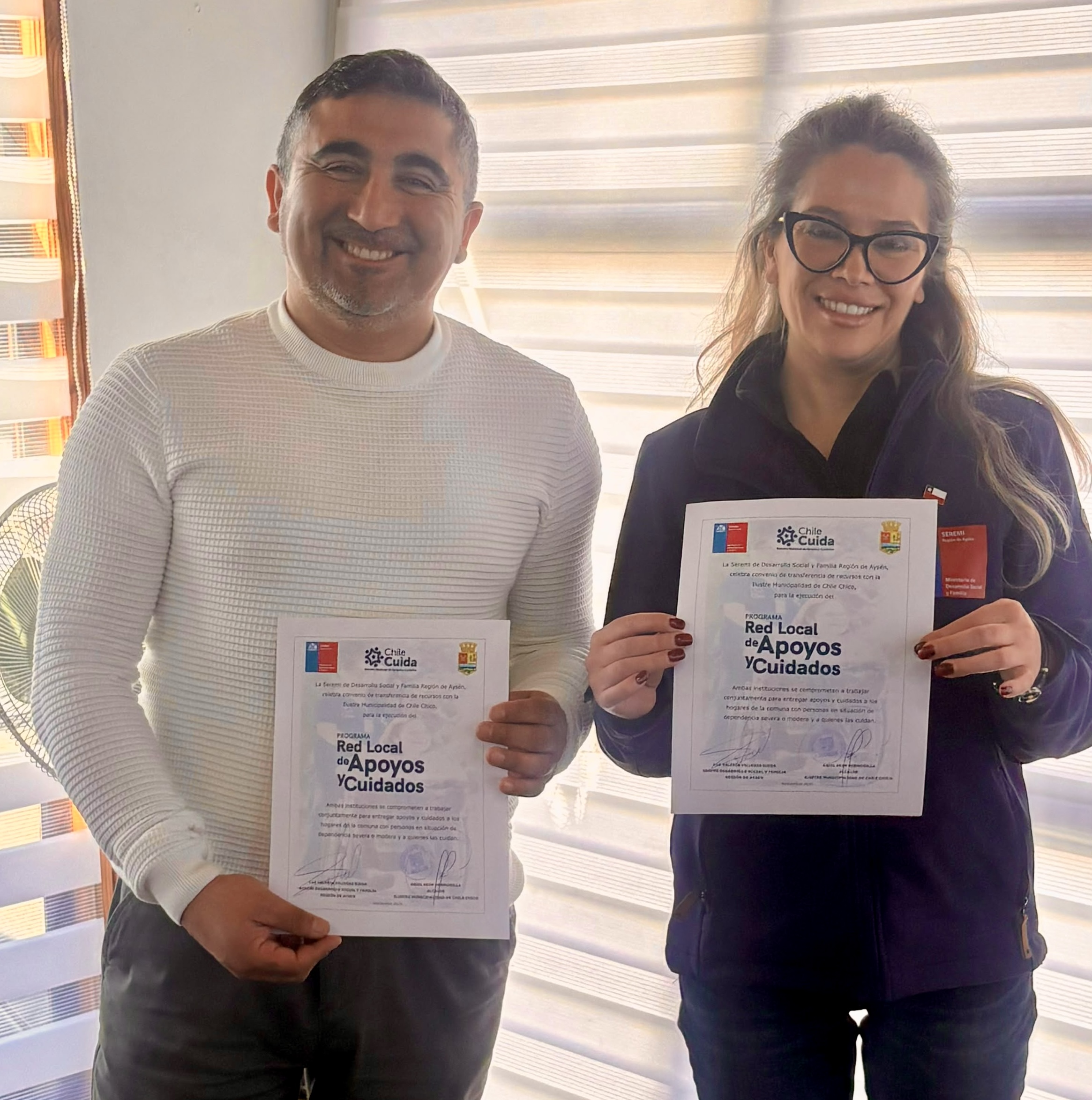 Chile Chico incorporará Red de Apoyos y Cuidados para atender a 29 hogares