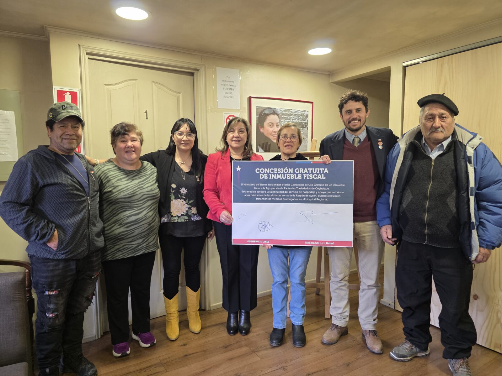 Agrupación de Pacientes Trasladados podrá continuar por cinco años con casa de huéspedes en Coyhaique