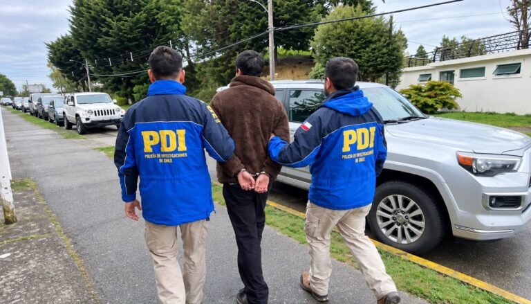 Detienen a presunto autor de ataque con arma cortante que dejó a un hombre herido en Puerto Aysén