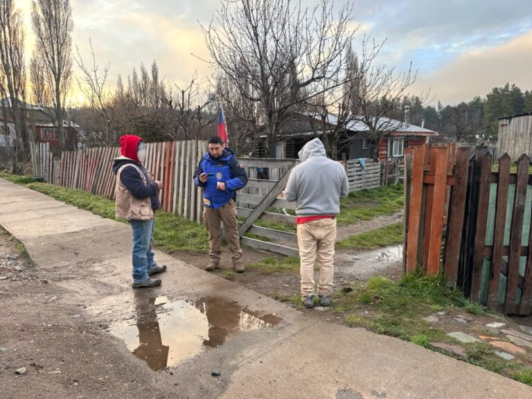 Fiscalización en El Blanco y Balmaceda detectó a cuatro extranjeros en situación migratoria irregular